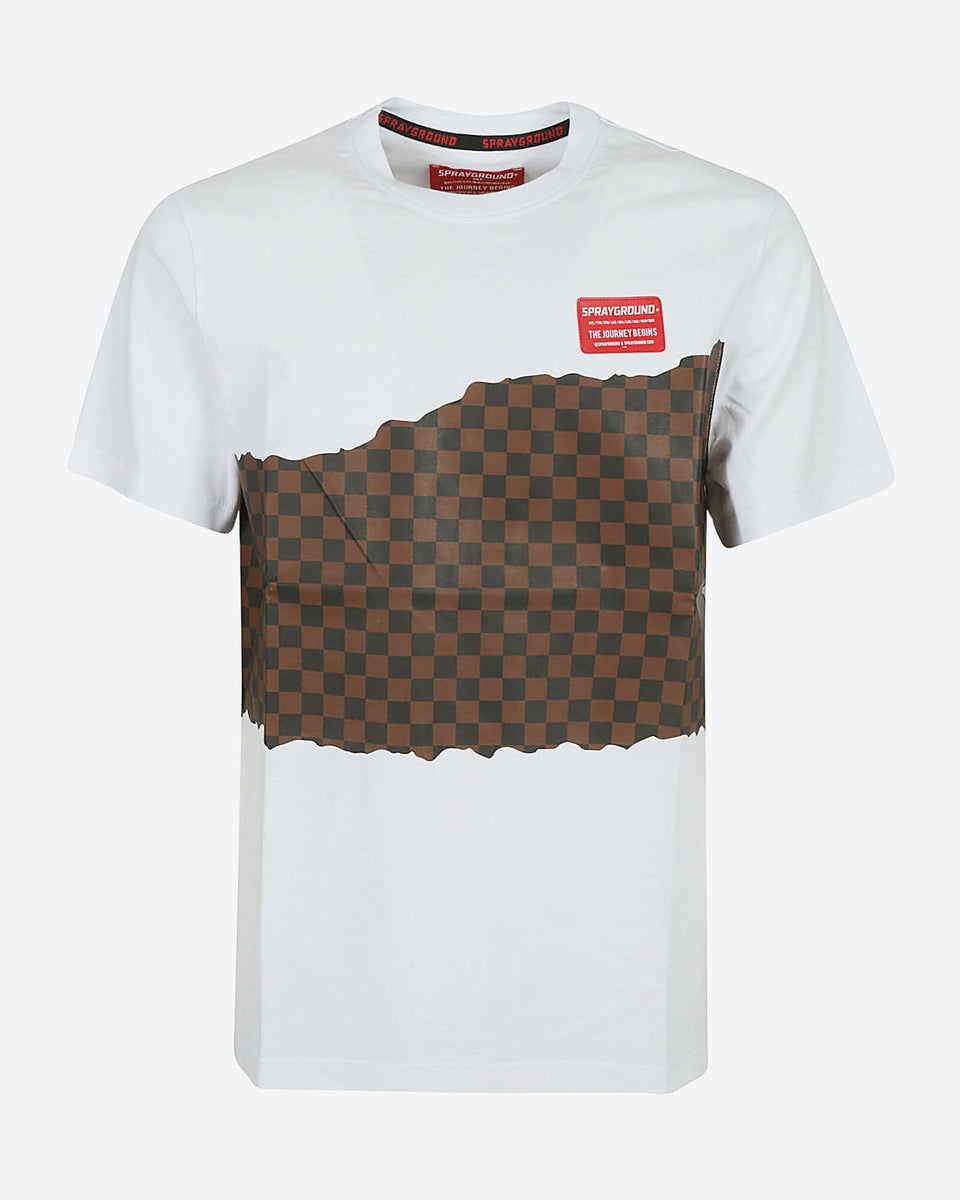 Andre Checkered T-shirt - SPRAYGROUND