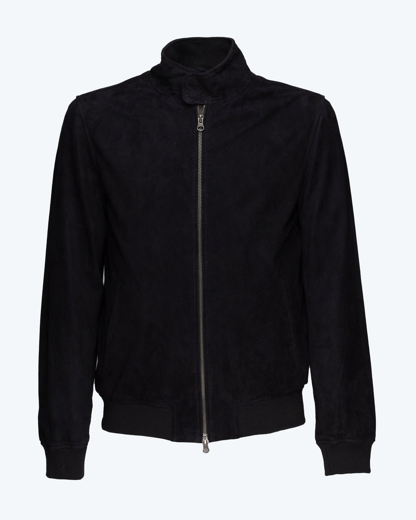 Bomber scamosciato -  MINORONZONI |  Risvolto.com